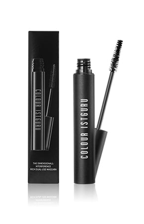 THE DIMENSIONALLNTERFERENCE RICH DUAL-USE MASCARA